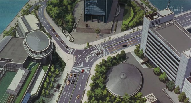Skateboard Chase Intersection